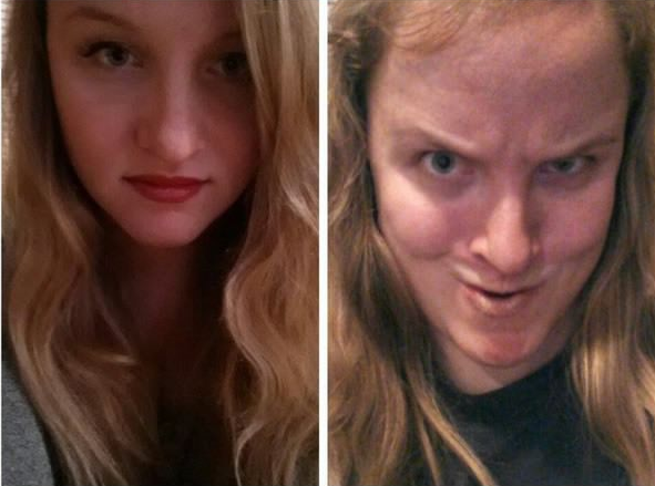 25 Beautiful Women Making Ugly Faces 4